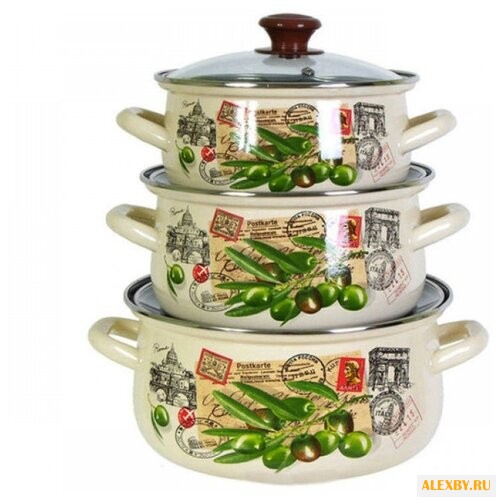 Набор кастрюль КМЗ Римские