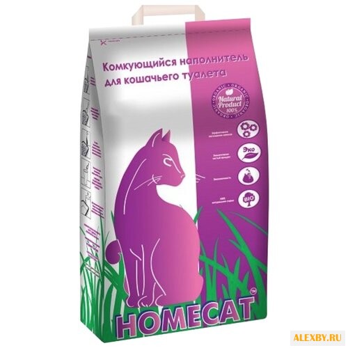 Наполнитель Homecat Комкующийся