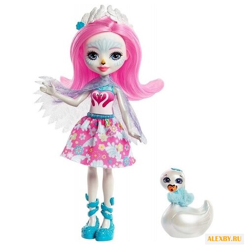 Кукла Enchantimals Саффи Лебедь