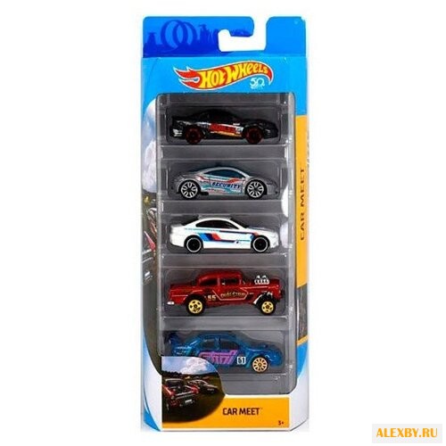 Набор машин Mattel HW Car Meet