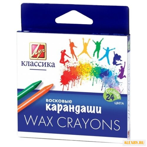Луч Мелки восковые Классика 24