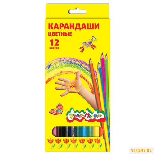 Каляка-Маляка Карандаши цветные