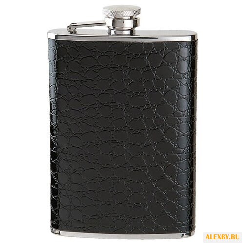 Фляга S.Quire Черный крокодил