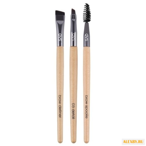 Набор кистей Qvs для ухода и