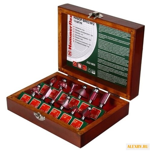 Набор фрез Hammer 222-005 №2 12