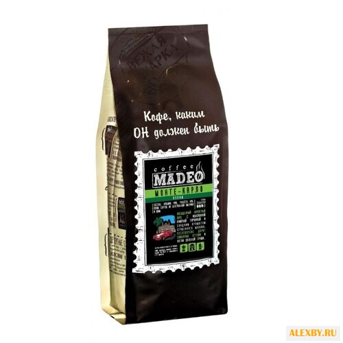 Кофе в зернах Madeo Монте Карло