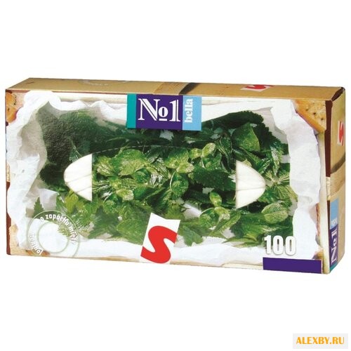 Платочки Bella №1 с ароматом мяты