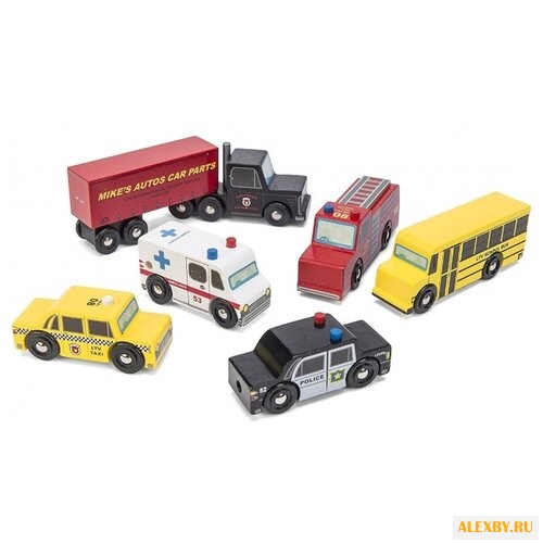 Набор машин Le Toy Van Нью-Йорк
