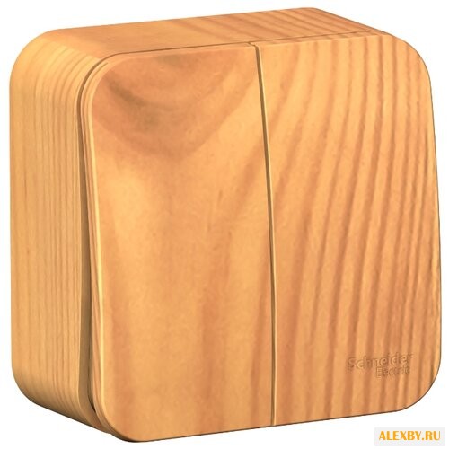 Выключатель 2х1-полюсный