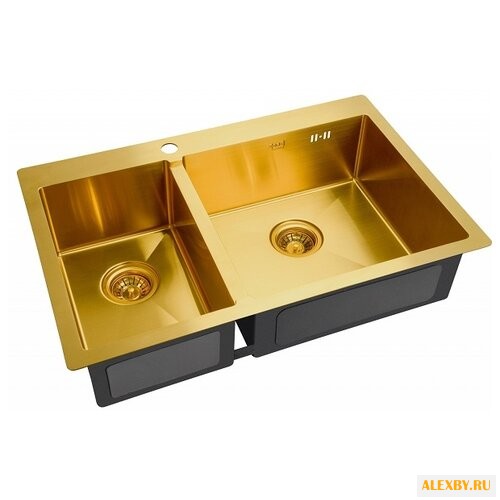 Врезная кухонная мойка ZorG PVD