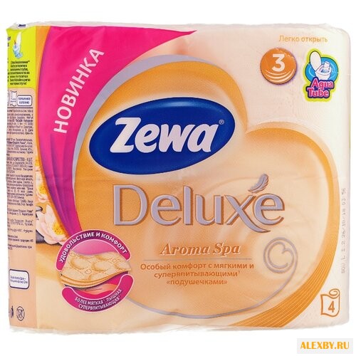 Туалетная бумага Zewa Deluxe