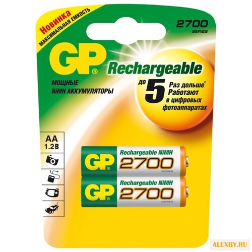 Аккумулятор AA Ni-Mh 2700 мА·ч