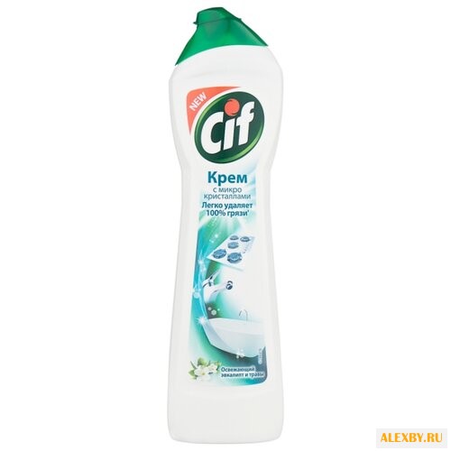 Чистящий крем Зеленая свежесть