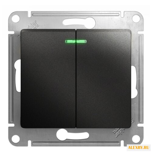 Выключатель 2х1-полюсный