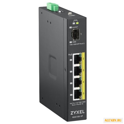 Коммутатор ZYXEL RGS100-5P