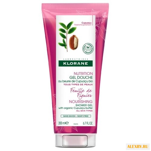Гель для душа Klorane Feuille
