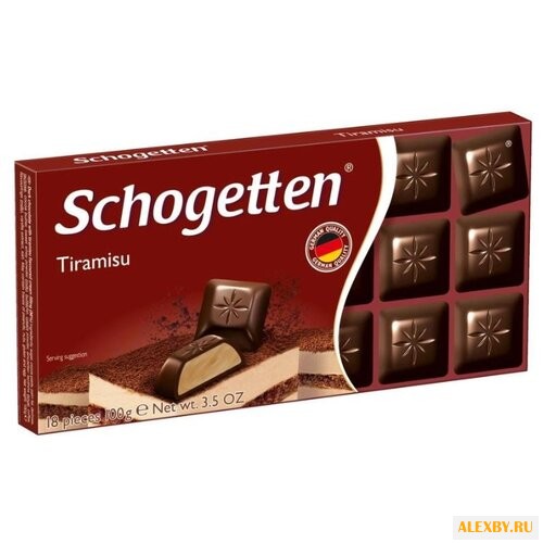Шоколад Schogetten Tiramisu