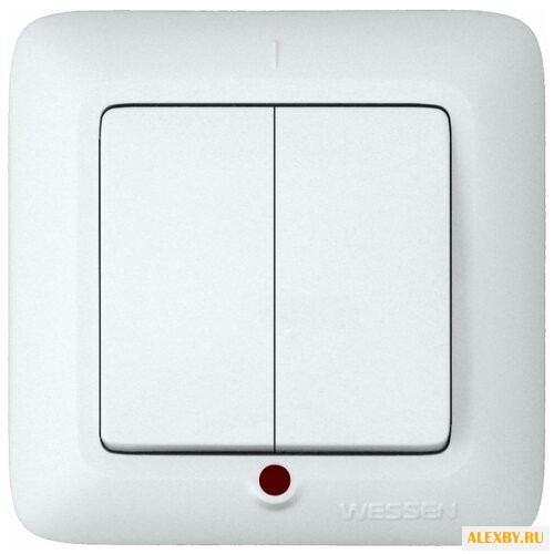 Выключатель 2х1-полюсный