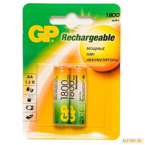 Аккумулятор AA Ni-Mh 1800 мА·ч