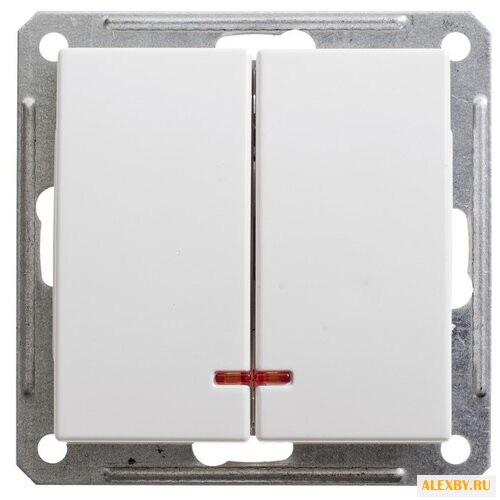 Выключатель 2х1-полюсный