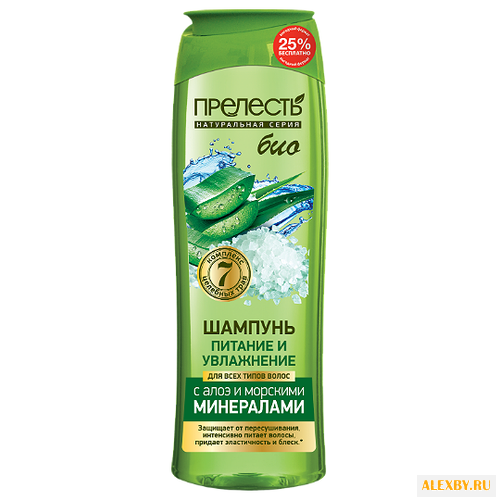 Прелесть БИО шампунь Питание и