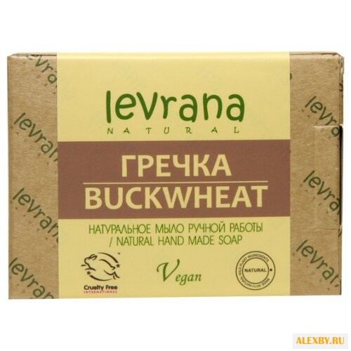 Мыло кусковое Levrana Гречка