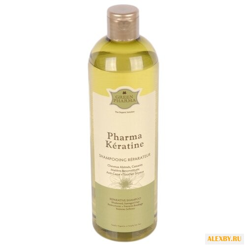 GreenPharma шампунь Keratine