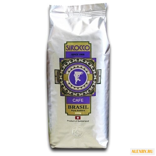 Кофе в зернах Sirocco Brasil