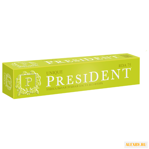 Зубная паста PresiDENT Unique
