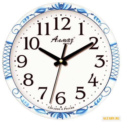 Часы настенные кварцевые Алмаз