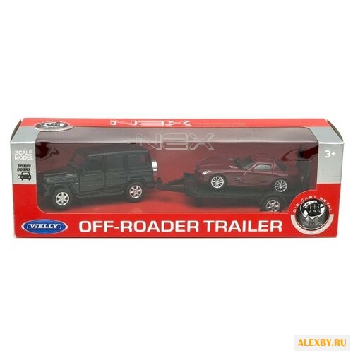 Набор машин Welly Mercedes-Benz