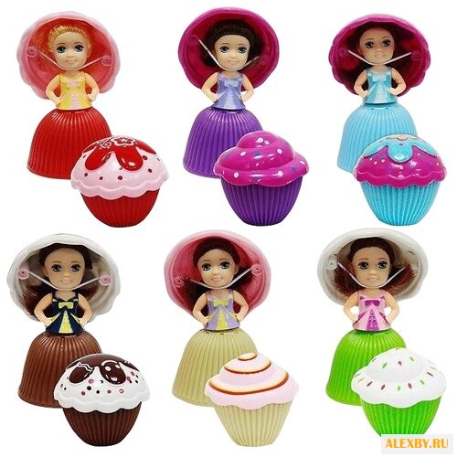 Кукла 1 TOY Пироженка 9 см Т11572