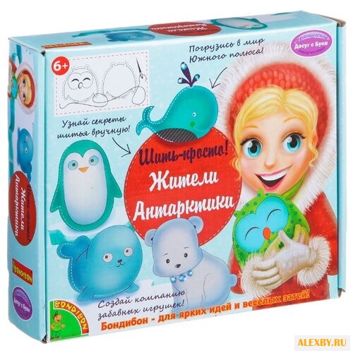 BONDIBON Набор для шитья Жители