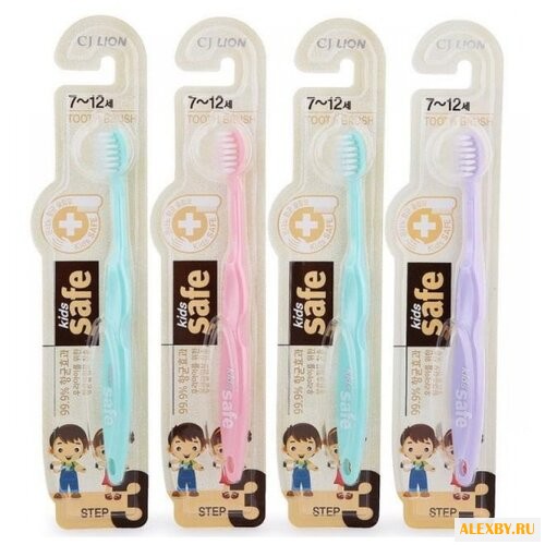 Зубная щетка CJ Lion Kids Safe