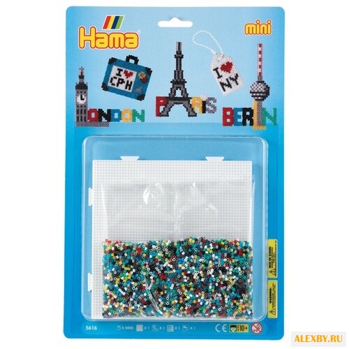Hama Набор термомозаики Квадрат
