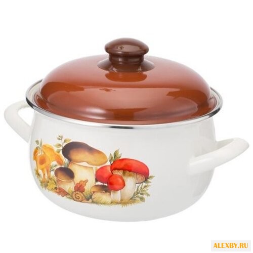 Кастрюля Интерос Грибы 31 л