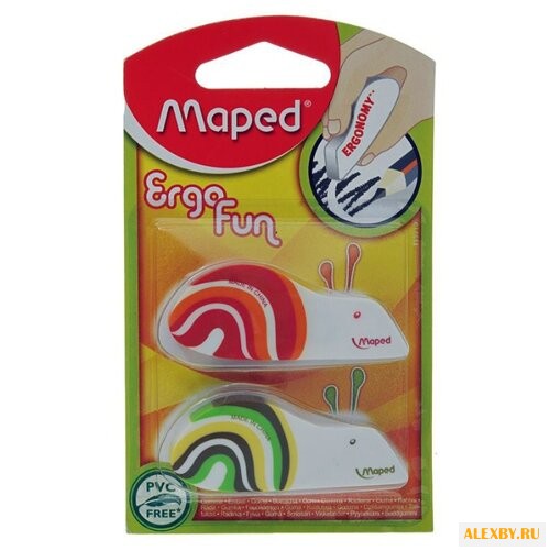 Maped Набор ластиков Ergo Fun 2