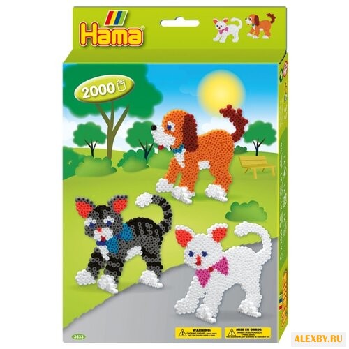 Hama Набор термомозаики Собака