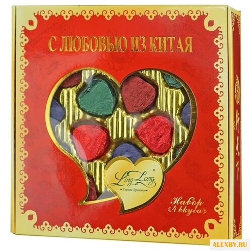 Чай Ling Long 4 вкуса ассорти