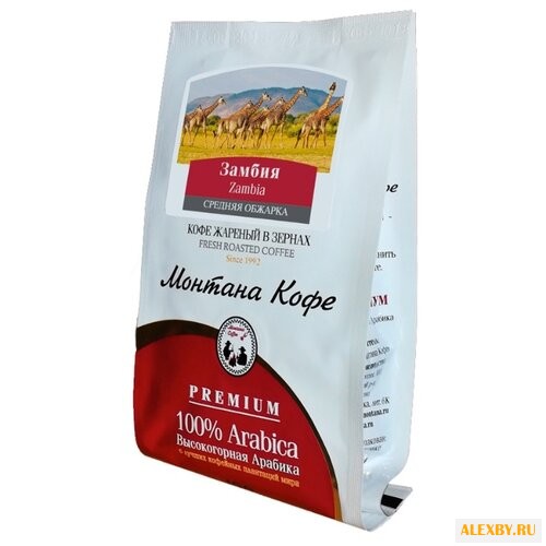 Кофе в зернах Монтана Замбия AAA