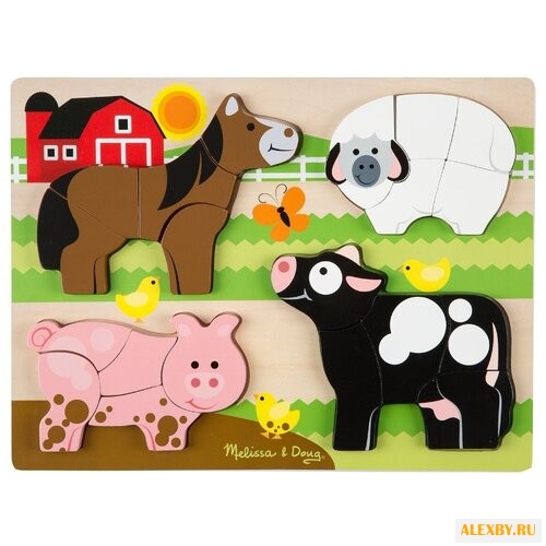 Рамка-вкладыш Melissa & Doug