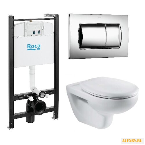Унитаз с инсталляцией Roca