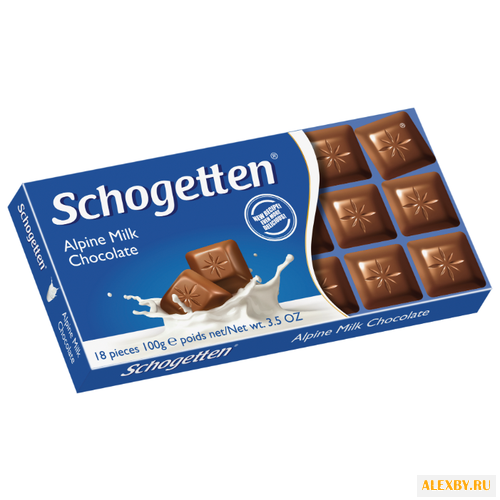 Шоколад Schogetten Alpine Milk