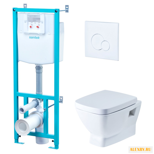 Унитаз с инсталляцией Santek
