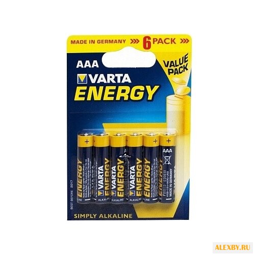 Батарейка AAA VARTA 4103 LR03