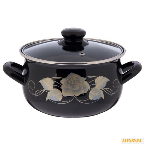 Кастрюля Интерос Черное золото