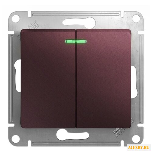 Выключатель 2х1-полюсный