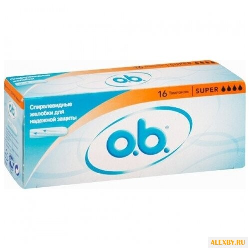 O.b. тампоны Super