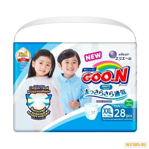 Goo.N трусики XXL 13-25 кг 28 шт.