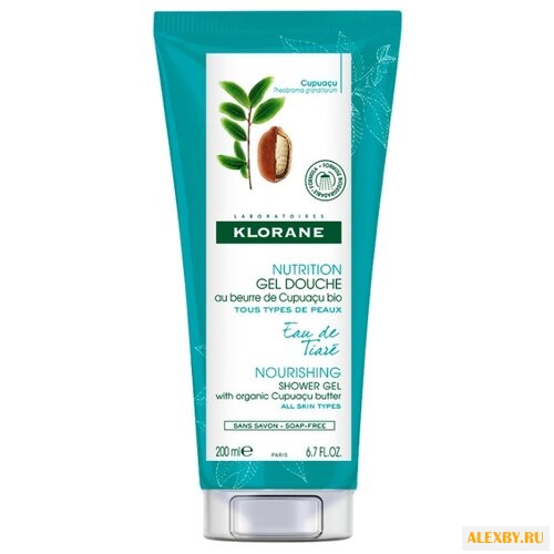 Гель для душа Klorane Eau de